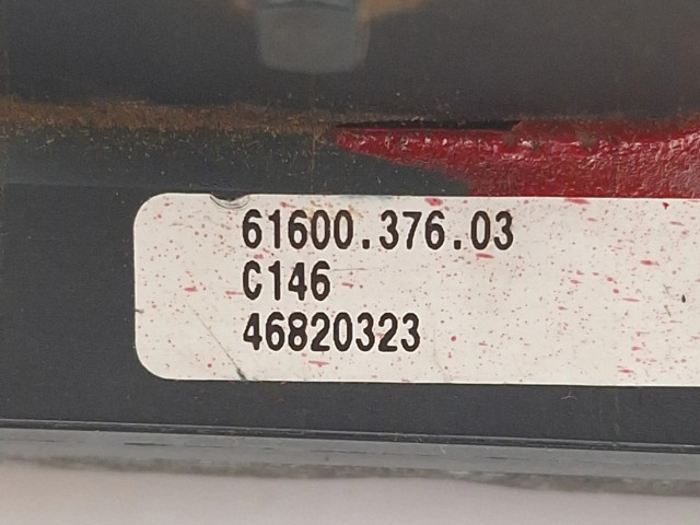 Řídící jednotka 6160037603, 61600.376.03 Fiat Punto (188) 2001