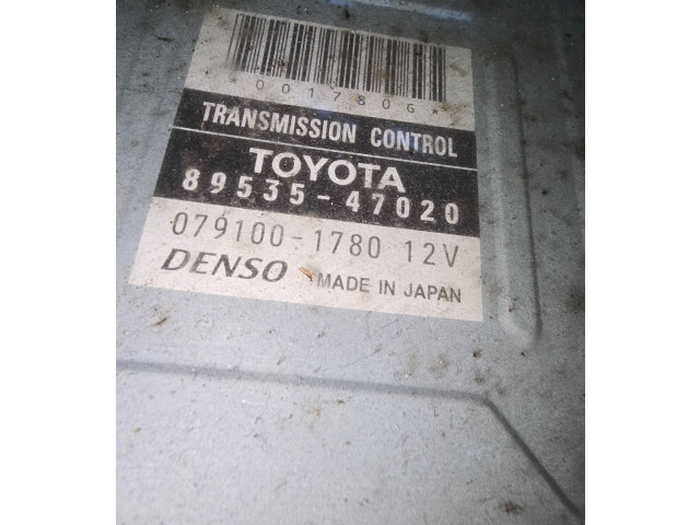 Блок управления коробкой передач 8953547020, 0791001780   Toyota Prius (XW20)