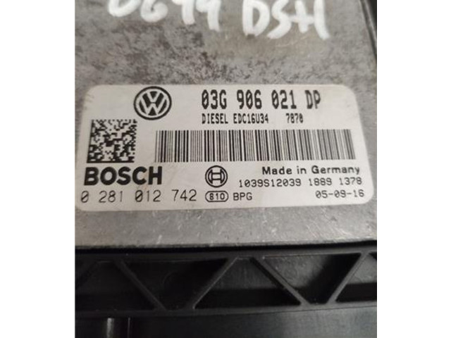 Блок управления двигателем Блок управления 3G906021DP, 3G906021DP   Volkswagen PASSAT B6
