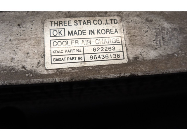 Интеркулер 96436138, 622263THREESTARCO Chevrolet Epica