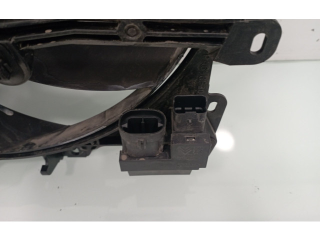 Вентилятор радиатора 9801666680 Citroen C4 Cactus