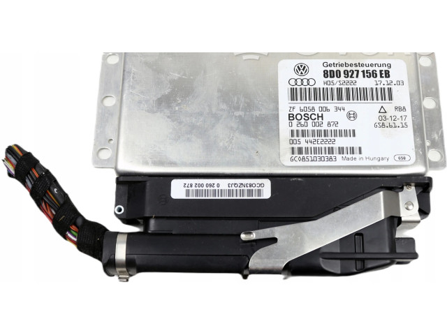 Блок управления коробкой передач 8D0927156EB Skoda Superb B5 (3U)