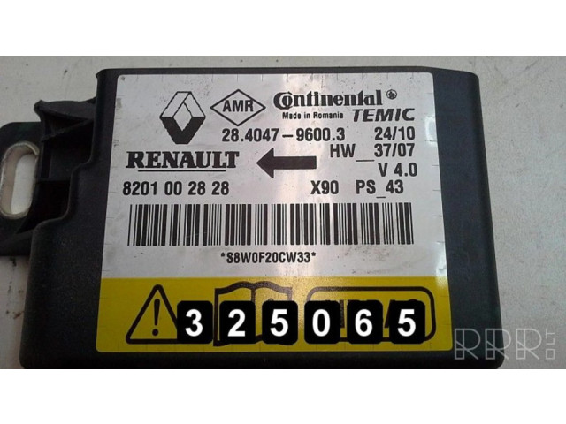 Řídící jednotka 8201002828 Dacia Logan Pick-Up 2010