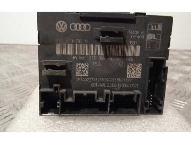 Блок управления двигателя 8T0959792M, PUERTADELANTERA   Audi A5 Sportback 8TA