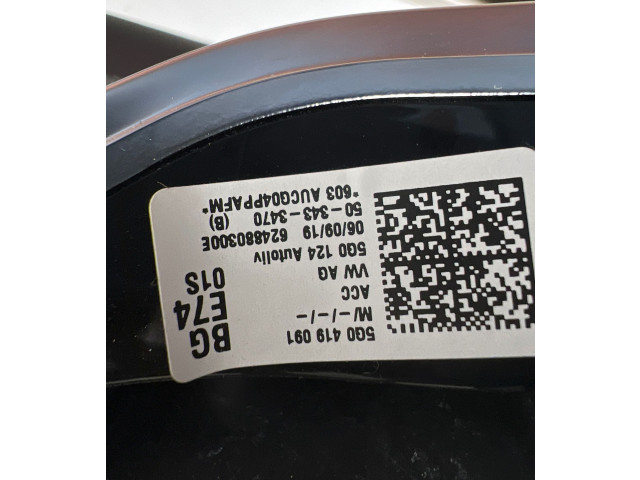 Руль Volkswagen Golf VII  2013 - 2019 года 5G0419091, 624880300E      