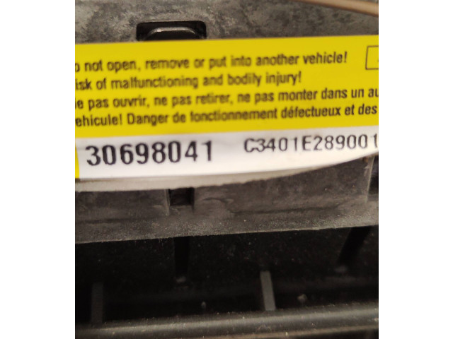 Подушка безопасности водителя 30698041, C3401E289001 Volvo V70