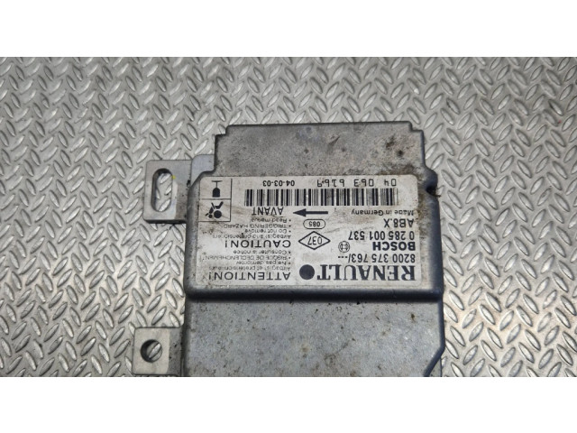 Блок подушек безопасности 0285001537, 8200375763 Renault Clio III