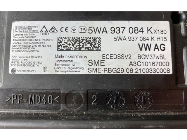 Блок комфорта 5WA937084K Audi A6 S6 C8 4K