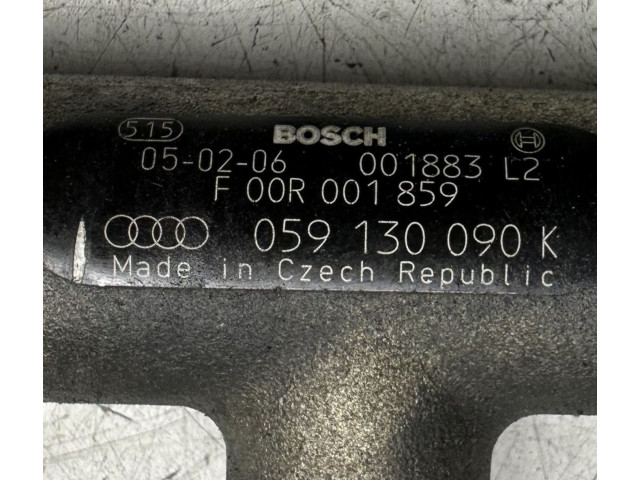 Топливная рампа 0281002665, 057130764B   Audi A6 S6 C6 4F   для двигателя BPP