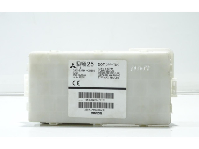 Блок управления двигателя 8637B225 Citroen C-Zero