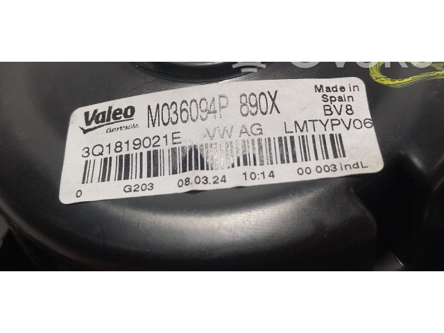 Вентилятор печки    5WB819021A, 5WA907521   Cupra Formentor