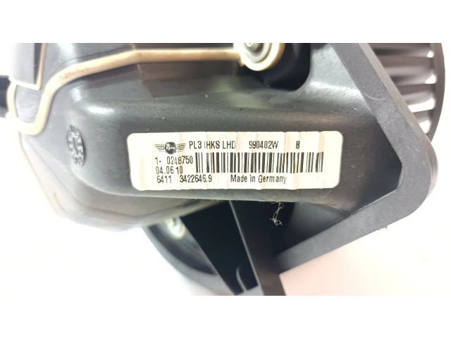 Вентилятор печки 6411342264.9 Mini One - Cooper Coupe R56