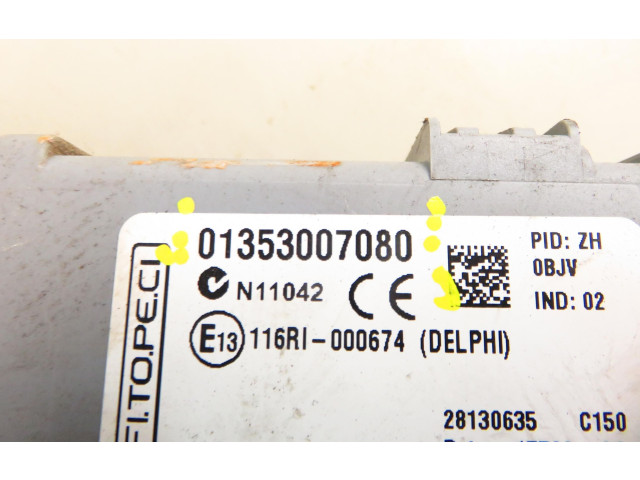 Блок комфорта 01353007080, 01353007080   Citroen Nemo   