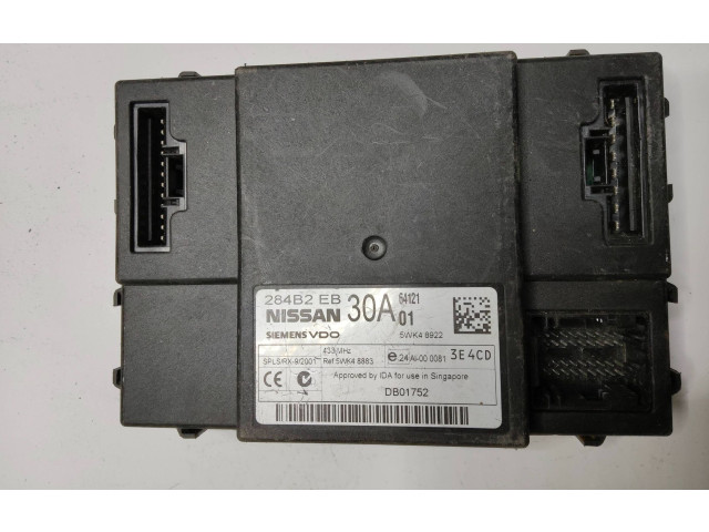 Блок комфорта 284B2EB30A, 5WK48922 Nissan Navara D40