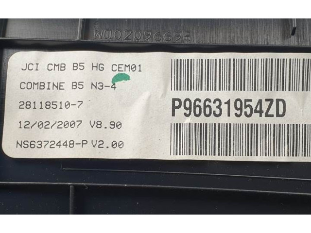 Панель приборов P96631954ZD   Citroen C4 I       