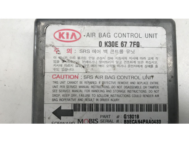 Блок подушек безопасности 0K30E677F0, B3ECAN4PAA0433   KIA Rio