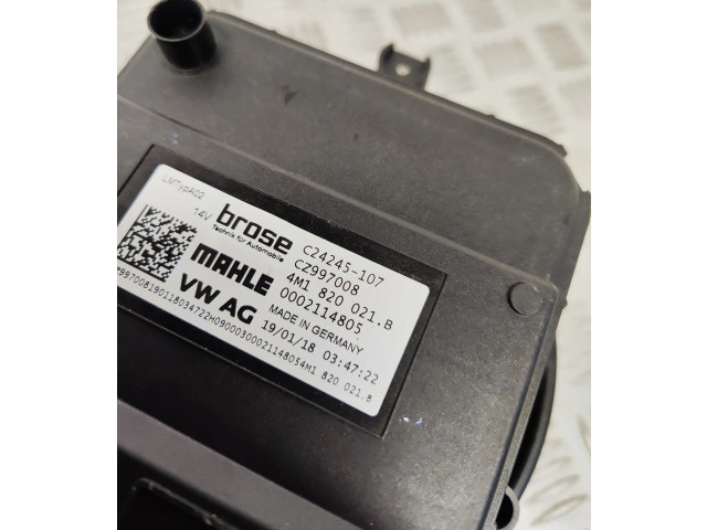 Вентилятор печки 4M1820021B Audi Q5 SQ5