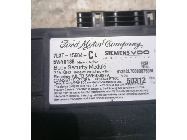Другие блоки управления / модули 7L3T-15604-C   Ford F150