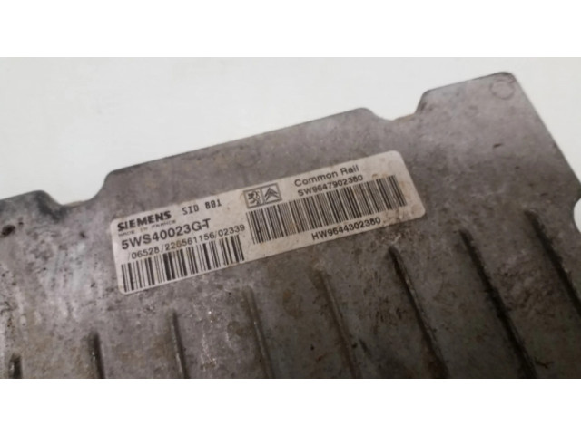 Блок управления двигателя 5WS40023GT Citroen Xsara