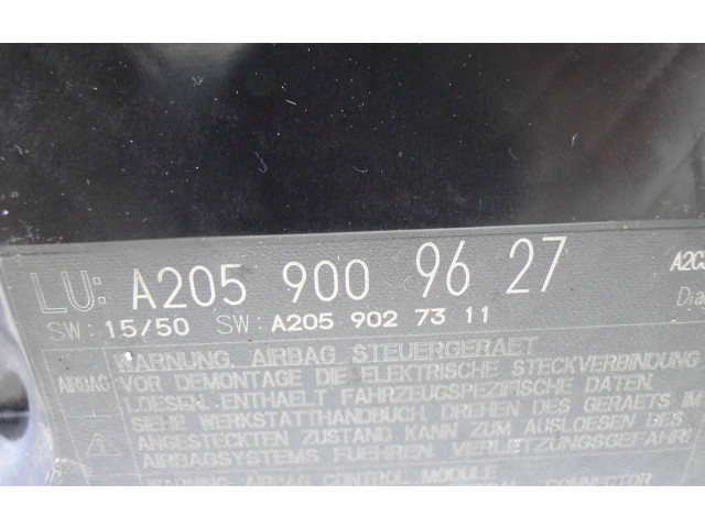 Блок подушек безопасности A2059009627, A2059009627   Mercedes-Benz GLC X253 C253