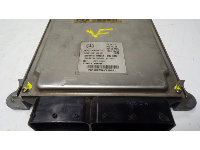 Řídící jednotka A6519005203, A6519014502   Mercedes-Benz CLK AMG A208 C208 2016