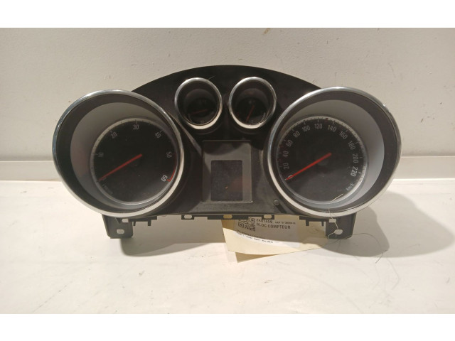 Панель приборов 13346208 Opel Meriva B