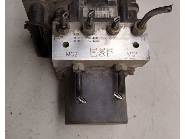 Блок АБС 0265234430, 12757280 Saab 9-5 2006 - 2010 года