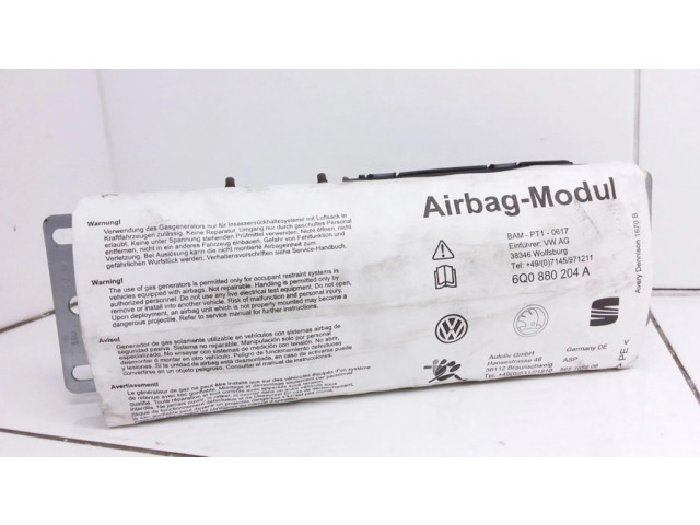 Подушка безопасности пассажира 6Q0880204A Skoda Fabia Mk1 (6Y)