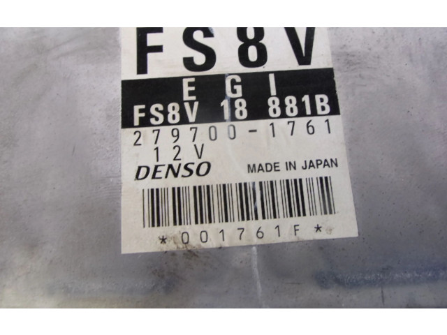 Блок управления двигателем Блок управления 279700-1761, 279700-1761 Mazda Premacy