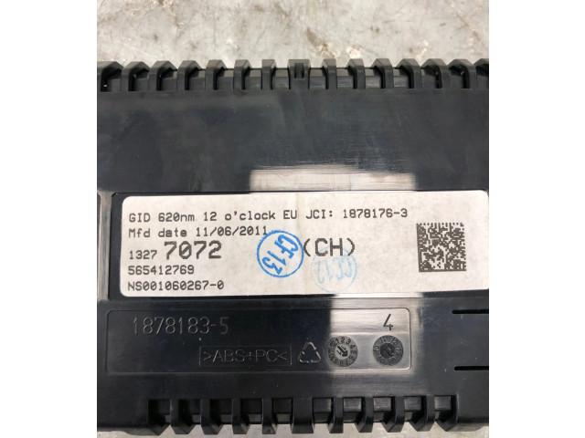 Дисплей 13277072 Opel Meriva B