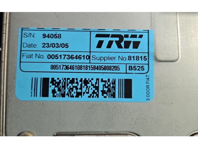 Рулевая рейка Насос рулевого управления 517364610, IMPRK1433786 Fiat Idea - года