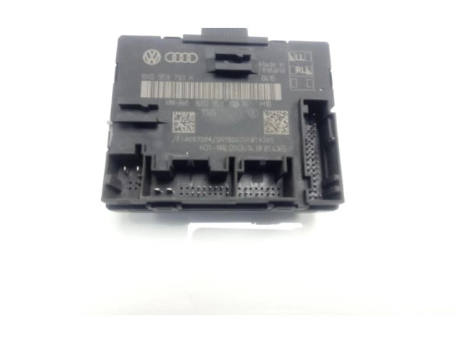 Блок управления двигателя 8X0959793K Audi Q3 8U