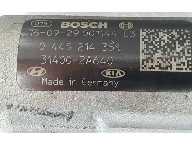 Vstřikovací lišta 314002A640, 314002A640 KIA Optima D4FD