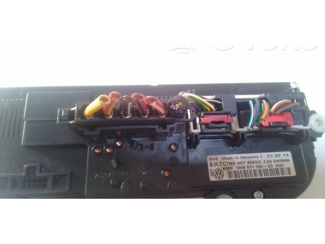 Блок управления климат-контролем 7N0907426CC, 5HB01129223H20 Volkswagen Caddy