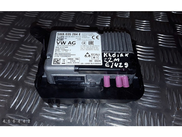 Блок управления двигателя 5WA035284E   Skoda Kodiaq