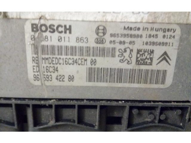 Комплект блоков управления Citroen C4 I