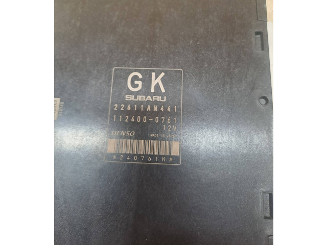 Блок управления двигателя 22611AN441, 1124000761   Subaru Forester SH