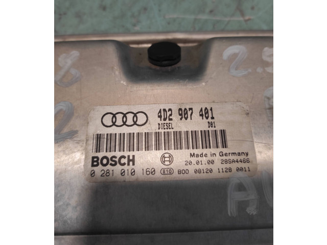 Блок управления двигателя 4D0907557A, 0261203905   Audi A8 S8 D2 4D