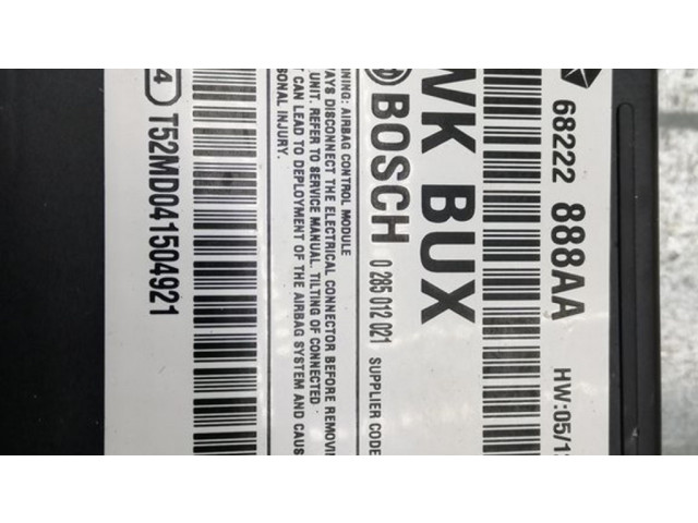 Блок подушек безопасности 68222888AA, 0285012021 Jeep Grand Cherokee