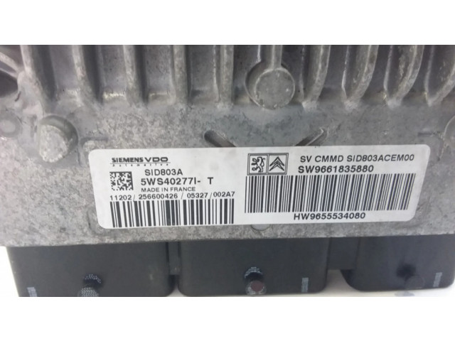 Блок управления двигателя 5WS40277IT, 9661835880   Citroen C4 I