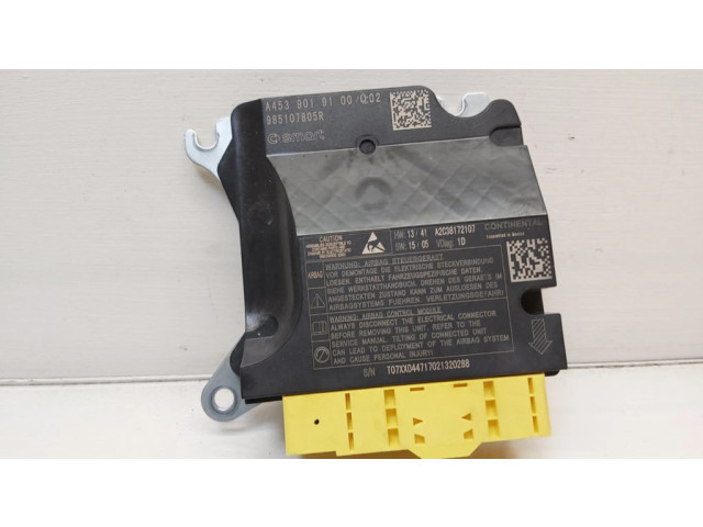 Блок управления надувных подушек