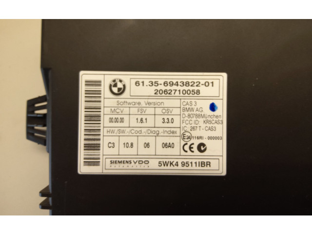 Řídící jednotka 256D2 BMW 5 E60 E61 2007