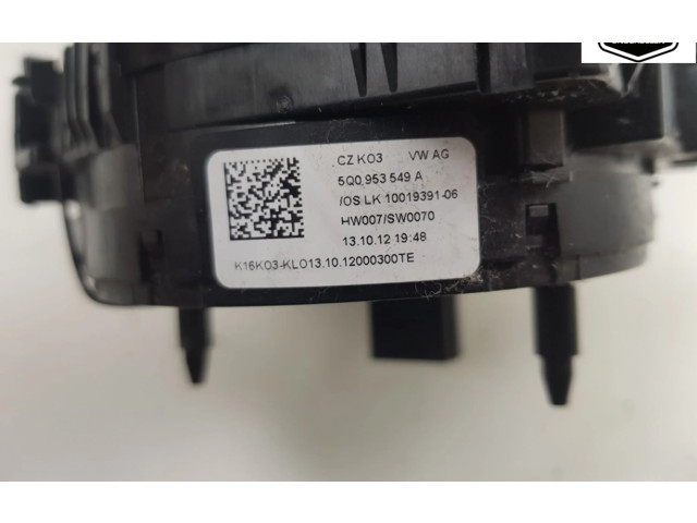 Подрулевой шлейф SRS 5Q0953549A, 5Q0953549A   Audi A3 S3 8V