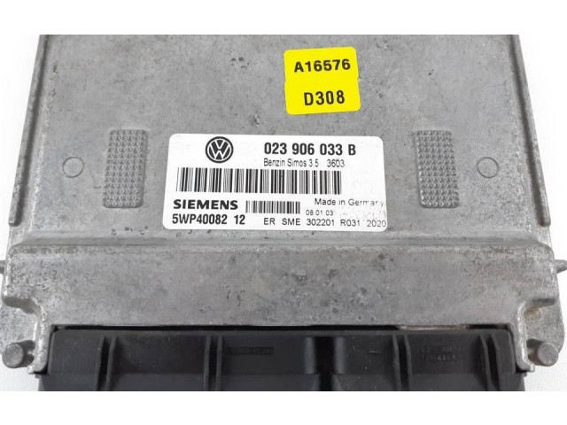 Блок управления двигателя 023906033B, 023906033 Volkswagen Transporter - Caravelle T4