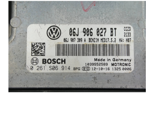 Řídící jednotka 06J906027BT, 0261S06914   Volkswagen Tiguan 2013