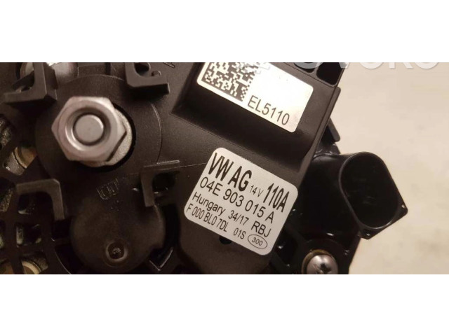 Генератор 04E903015A Skoda Fabia Mk3 (NJ)