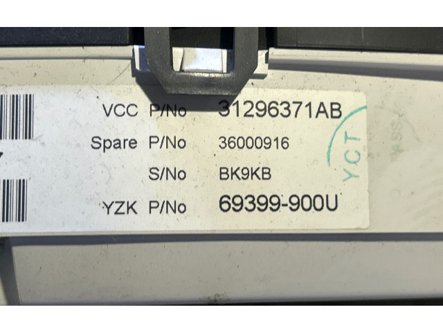 Панель приборов 36000916, 69399900U Volvo S60