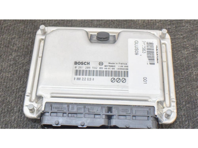 Řídící jednotka 0261208592, 00002126190   Maserati GranTurismo 2009