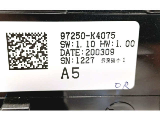 Модуль блока управления кондиционером 97250K4075   Hyundai Kona I