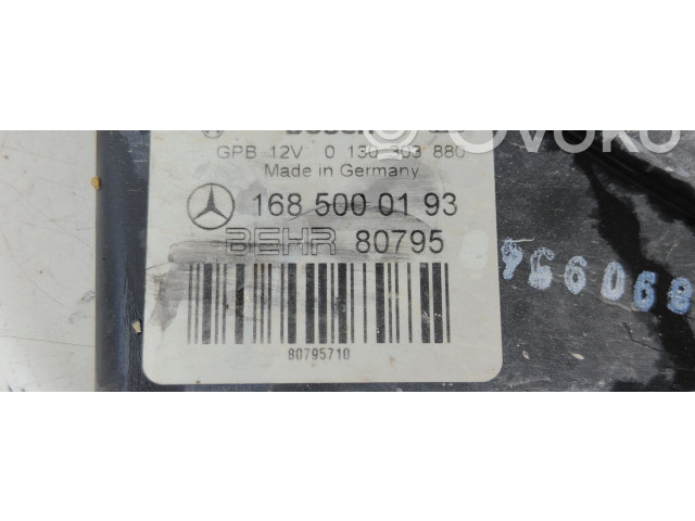 Вентилятор радиатора 1685000193 Mercedes-Benz A W168